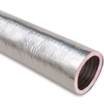 KM Insulated Flex-Vent, 8"x25' Silver Jacket R8 Bag